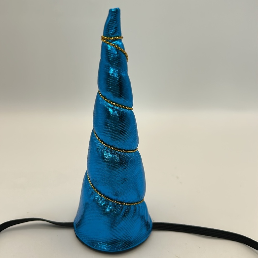 Blue Unicorn Horn Headband - Picture 2 of 7